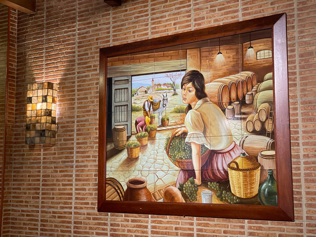 Muro cuadro Navarra - Restaurante